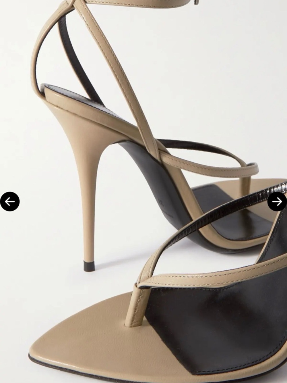 Saint Laurent Nadja Sandals 37 new in box